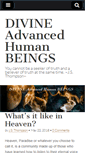 Mobile Screenshot of divineadvancedhumanbeings.com